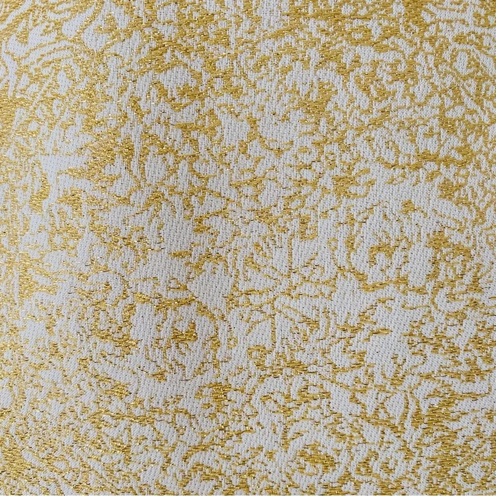 New Christian Dior Made in Italy Gold Metallic Cream Festive Travel Tote Bag - Picture 10 of 14